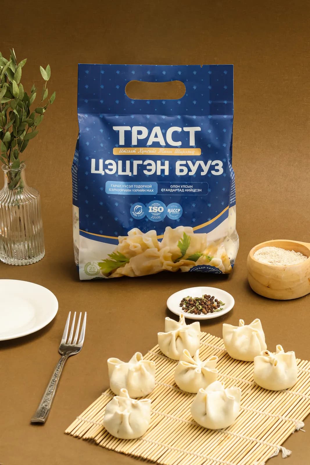 Траст цэцгэн бууз /Үхэр/ 900г 3